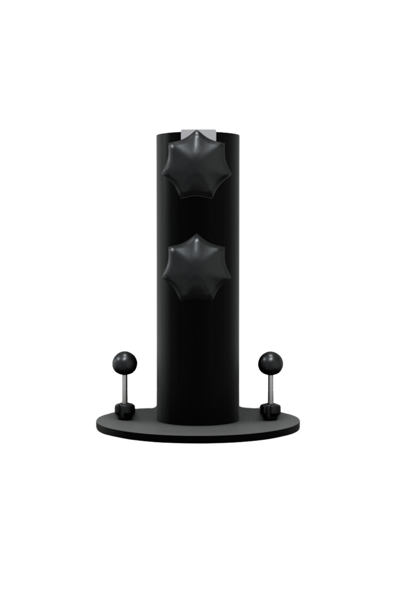 Shade monterbar parasolfod - sort