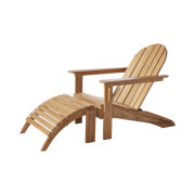 Adirondack fodskammel - teak