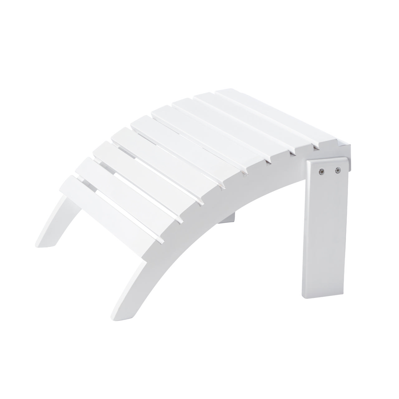 Adirondack fodskammel - hvid