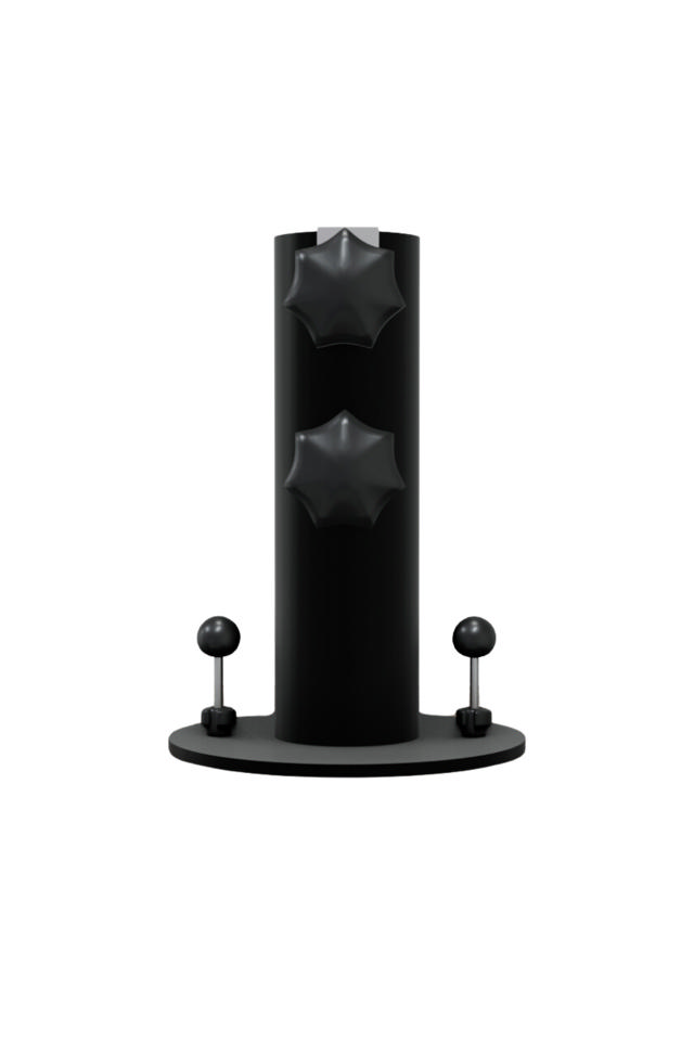 Shade monterbar parasolfod - sort