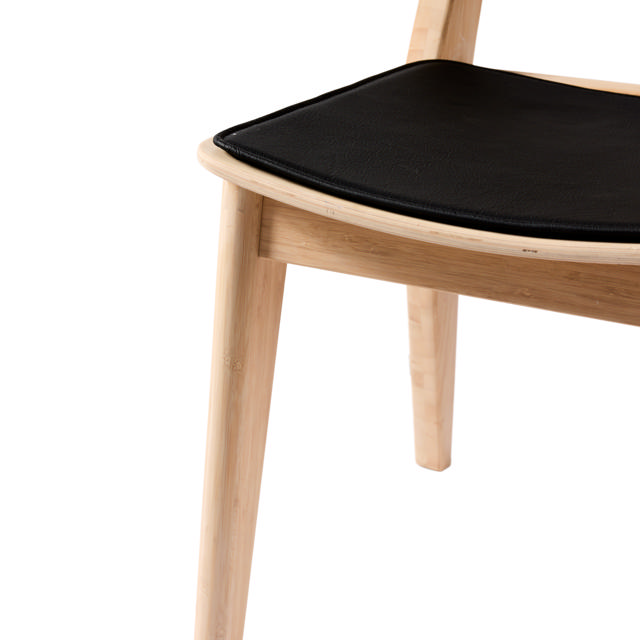 Elvo læderhynde - sort