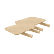 Elvo tilllægsplader - bambus