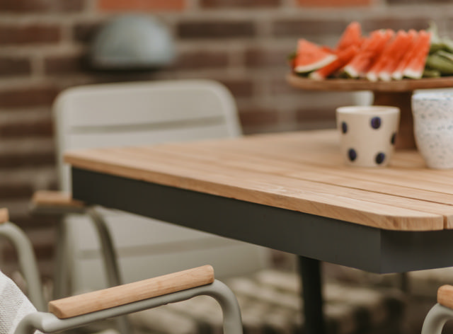 Parc stol - pilegrøn