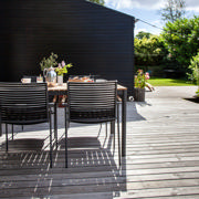 Mood Classic sæt - bord & fire stole - antracit