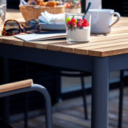 Mood Classic sæt - bord & fire stole - antracit