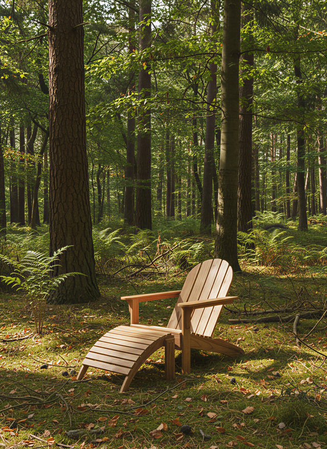 Adirondack sæt - teak