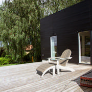 Adirondack sæt med hynder - hvidt