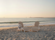 Adirondack sæt med hynder - hvidt