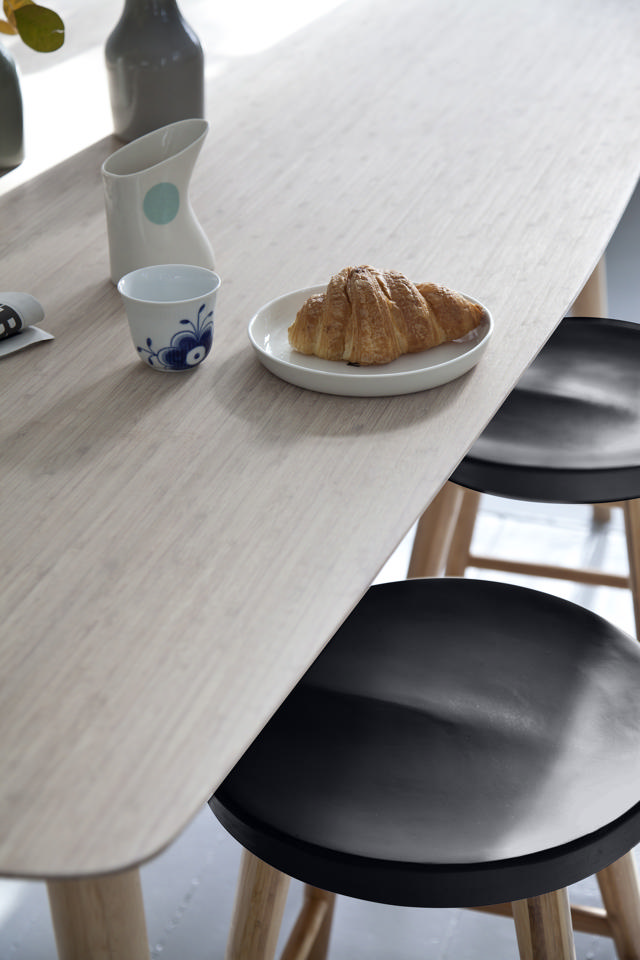 Noble spisebord - bambus