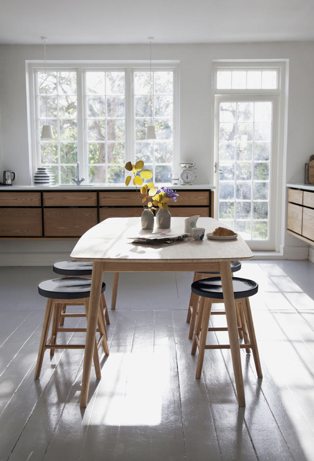 Noble spisebord - bambus