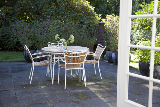 Ellen bord - hvidt Ø110