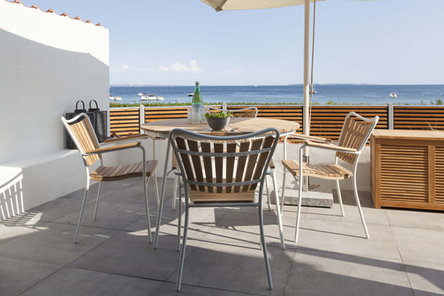 Ellen bord - hvidt Ø110