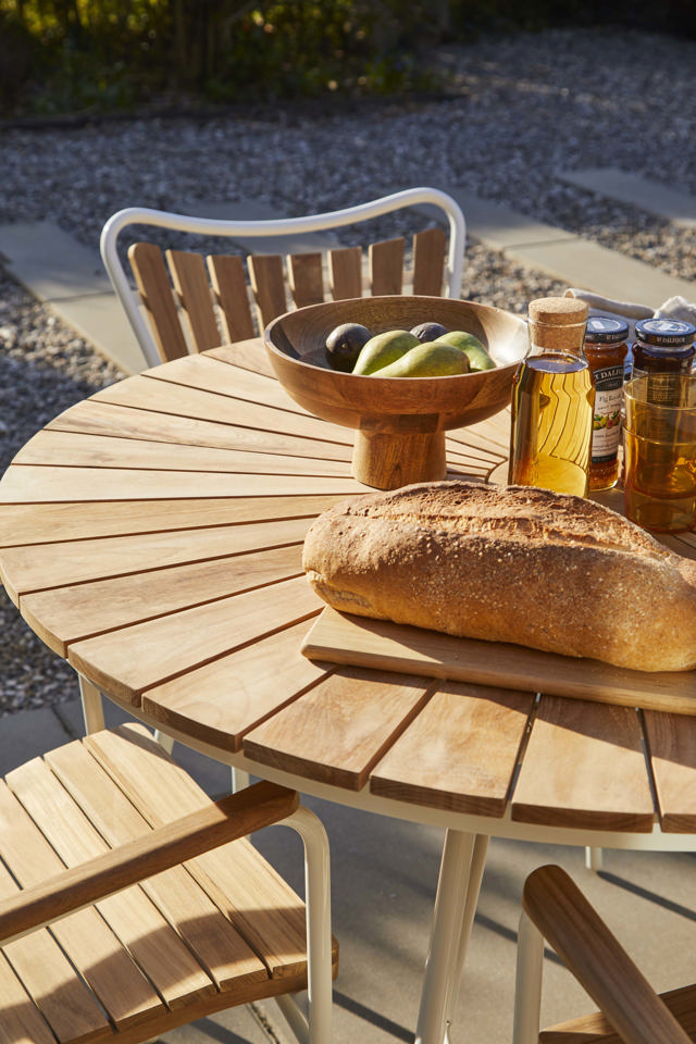 Ellen bord - hvidt Ø110