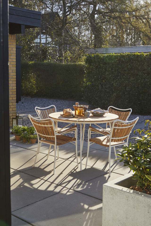 Ellen bord - hvidt Ø110