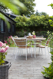 Ellen bord - hvidt Ø110