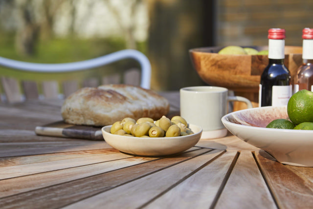 Ellen bord - hvidt Ø130