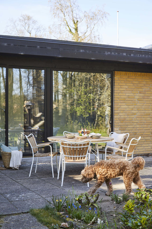 Ellen bord - hvidt Ø130