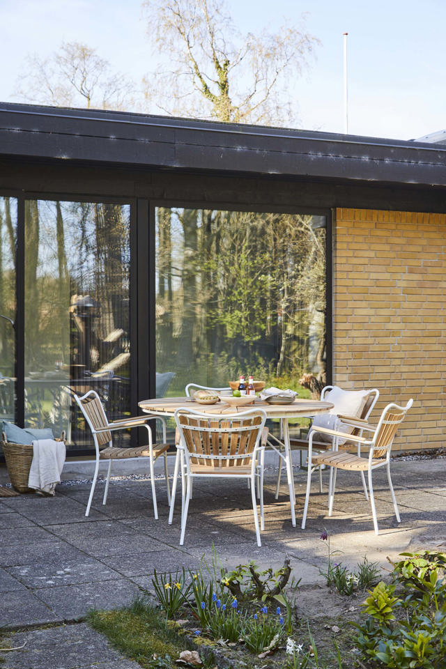 Ellen bord - hvidt Ø130