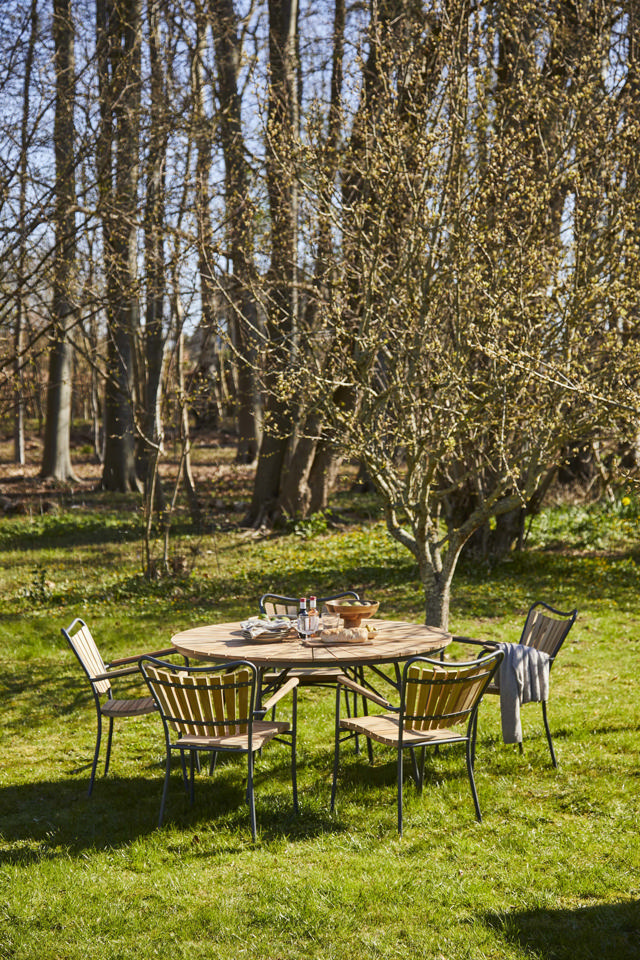 Ellen bord - antracit Ø130