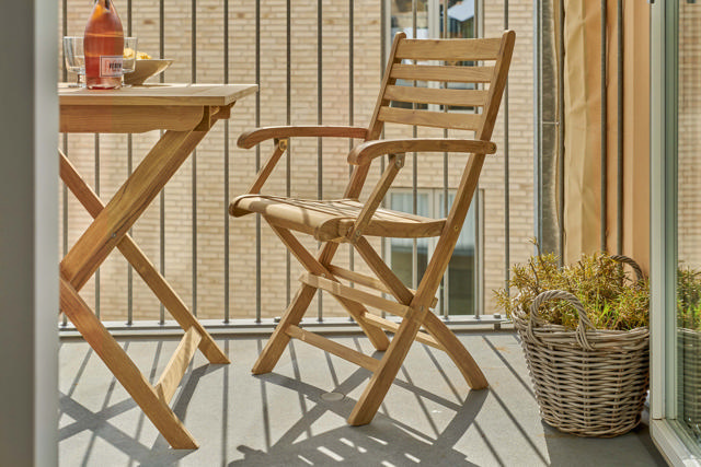 York foldebord - teak