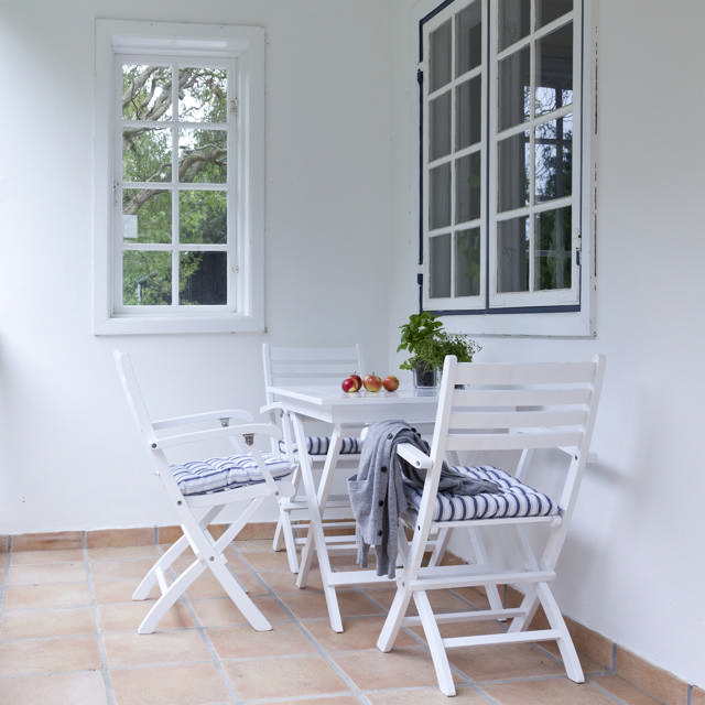 York foldebord - hvidt