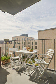 York foldebord - hvidt