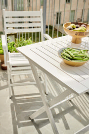 York foldebord - hvidt