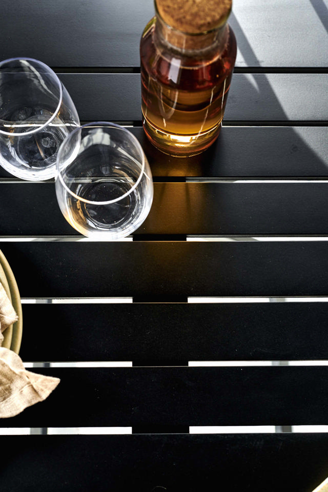 York foldebord - sort