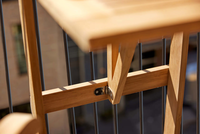 Urban altanbord - ren teak