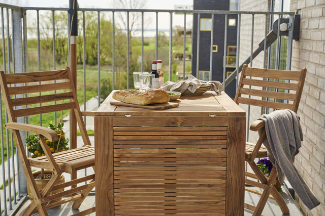 Butterfly klapbord - teak