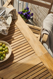 Butterfly klapbord - teak