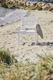 Rosenborg stol - hvid