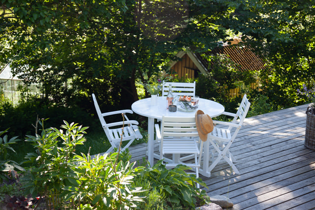 York foldestol - hvid