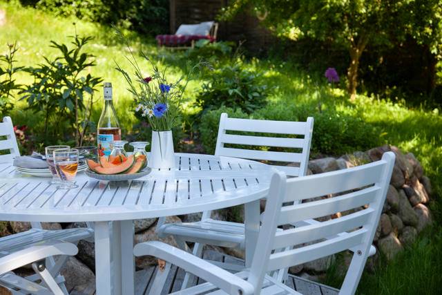 York foldestol - hvid