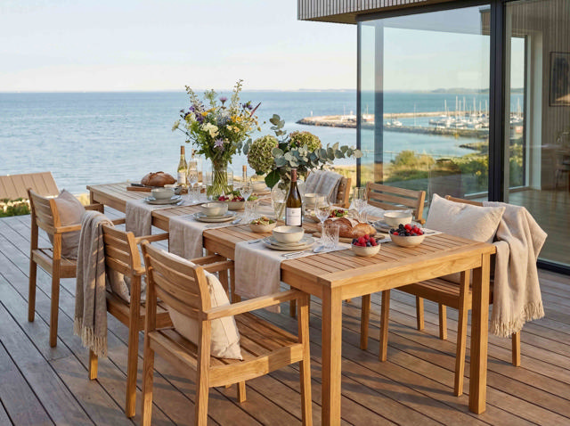 Rosenholm havestol - teak