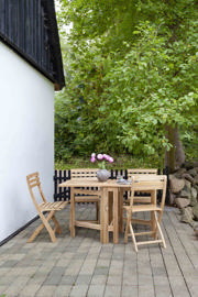 Clarish foldestol - teak