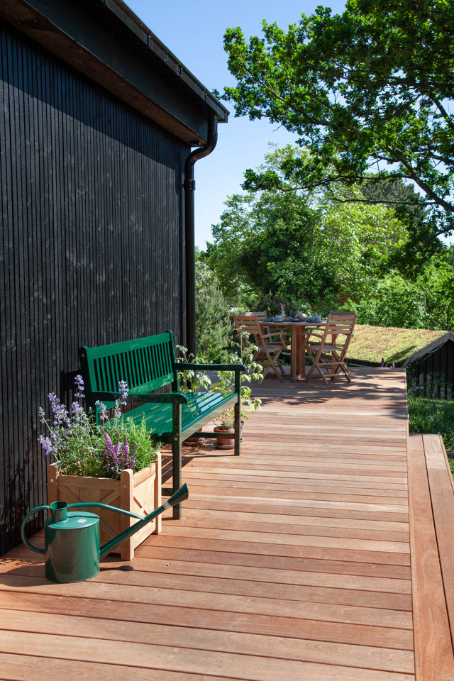 Brighton bænk tre-personers - grøn 