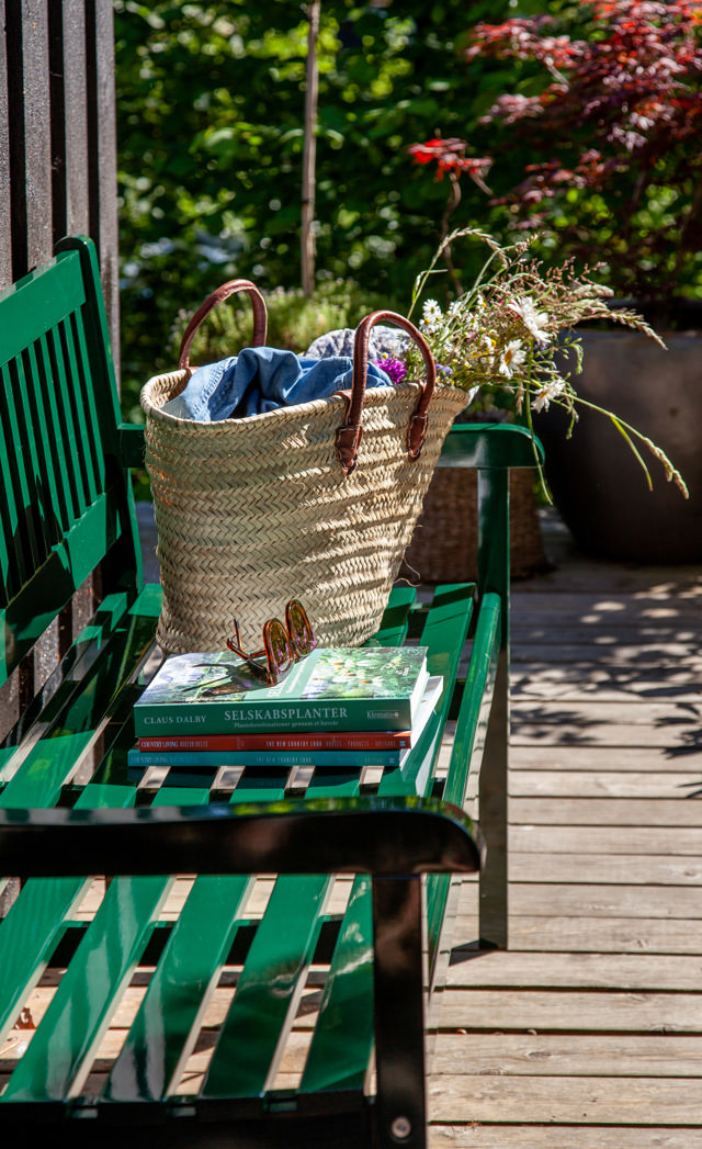 Brighton bænk to-personers - grøn 