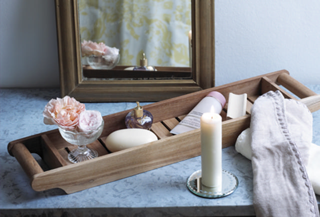 Everyday badekarskurv - teak