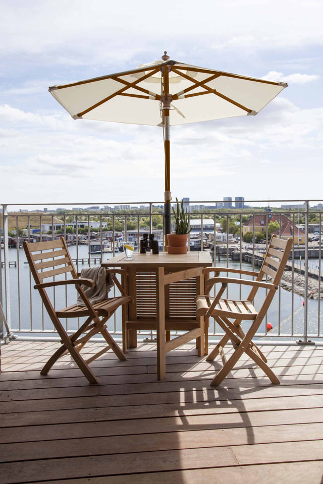 Shade balkonparasol - off-white