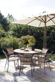 Shade Alezio parasol - off-white