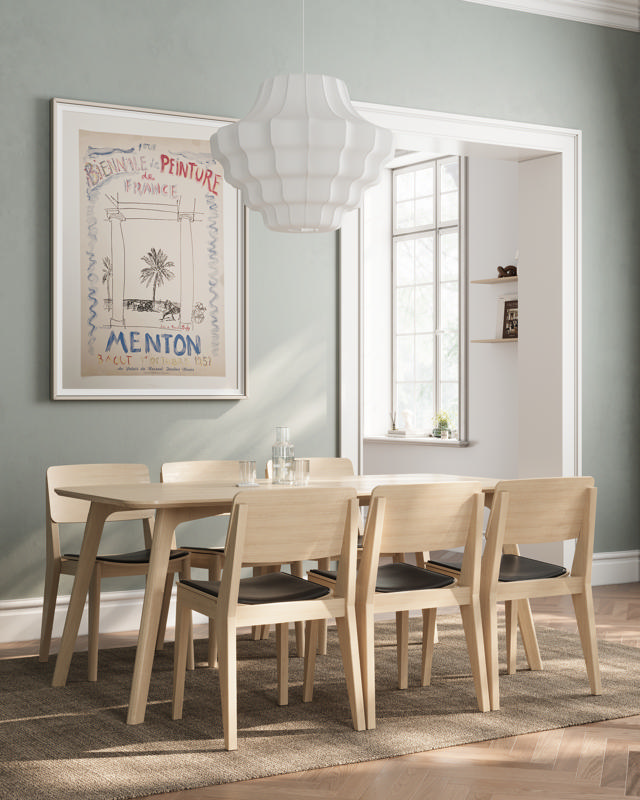 Elvo læderhynde - sort