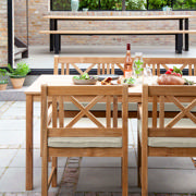 Rosenborg & Sofiero tredelt hyndesæt - sandfarvet